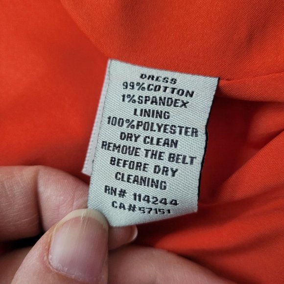 Eliza J Dress Womens 6 Red Print Fit & Flare Pockets Sleeveless Back Zip Lined - Picture 10 of 16